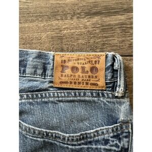 Polo Ralph Lauren Jeans Mens 36x32‎ Blue Classic Straight Denim Casual Pants